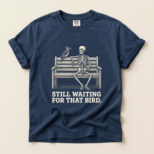 Still Waiting Bird - Navy