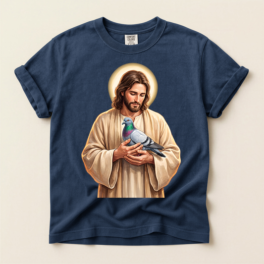 Holy Pigeon Blessing - Navy