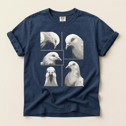 Dove Head Studies - Navy