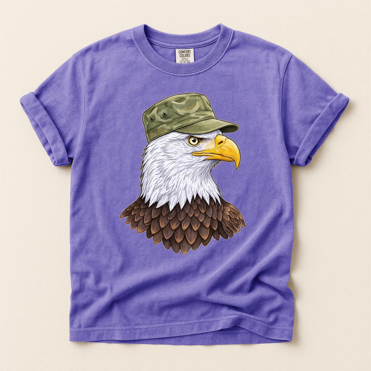 Eagle Army Cap - Violet