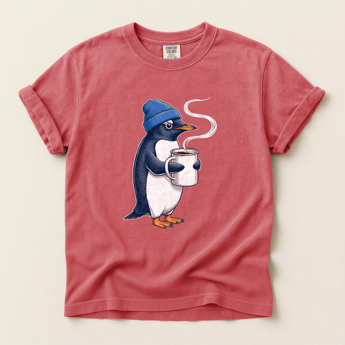 Penguin Coffee Mug - Watermelon