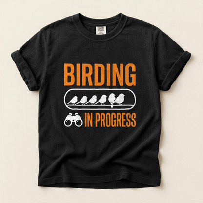 Birding In Progress - Black