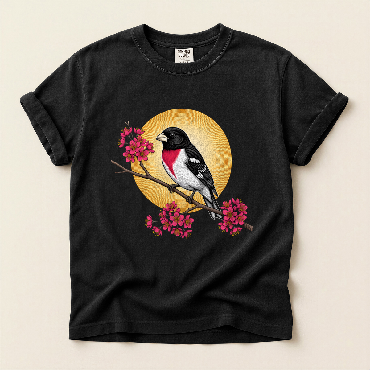 Grosbeak Cherry Blossom - Black