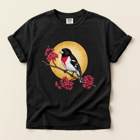 Grosbeak Cherry Blossom - Black