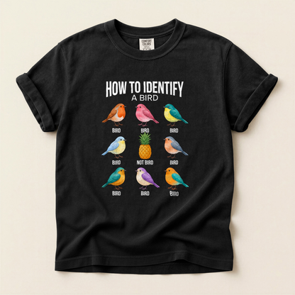 How Identify Bird - Black