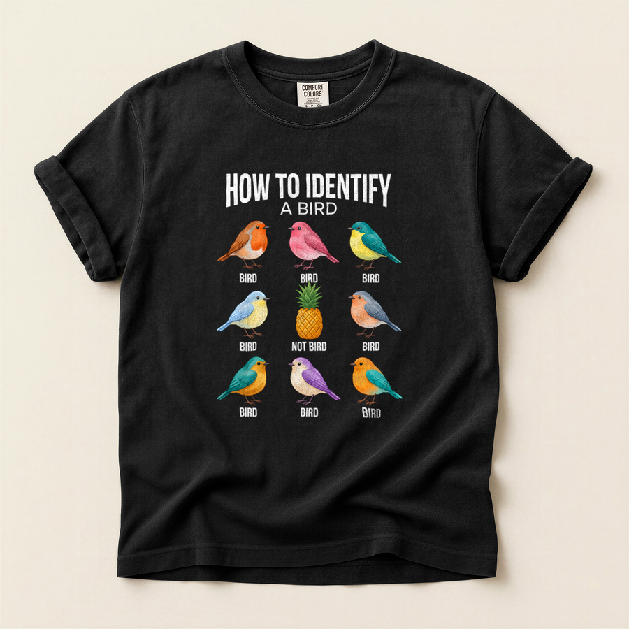 How Identify Bird T-Shirt