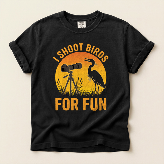 Shoot Birds Fun - Black
