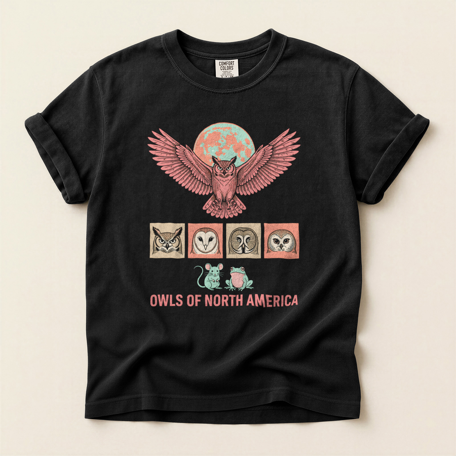 Owls North America T-Shirt