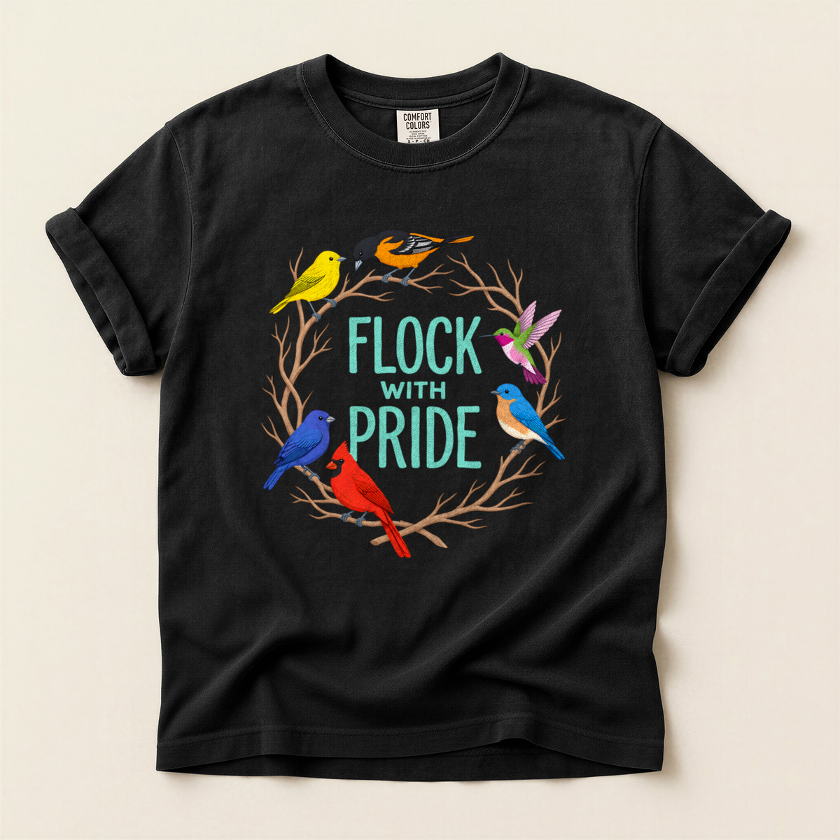 Flock With Pride - Black