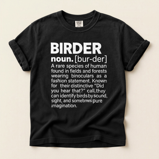 Birder Definition Noun - Black