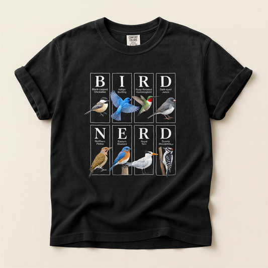 Bird Nerd Elements - Black