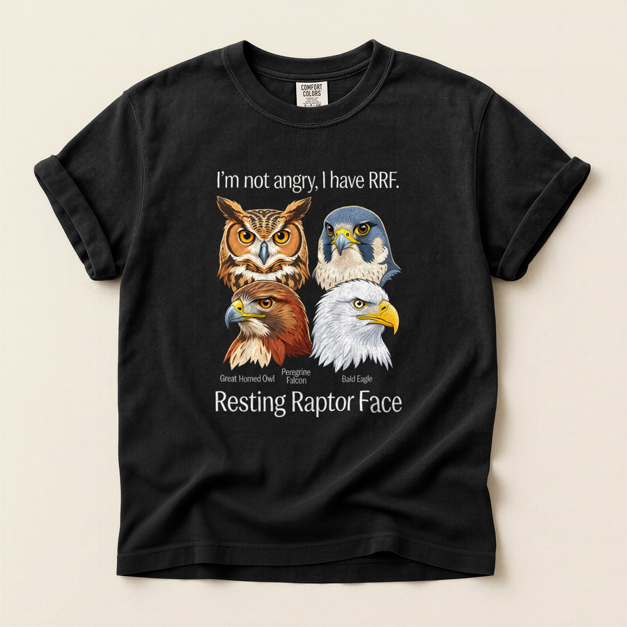Angry Raptor Faces T-Shirt