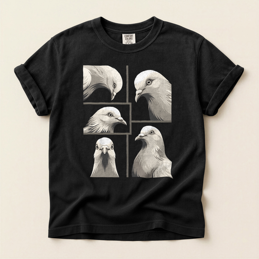 Dove Head Studies - Black