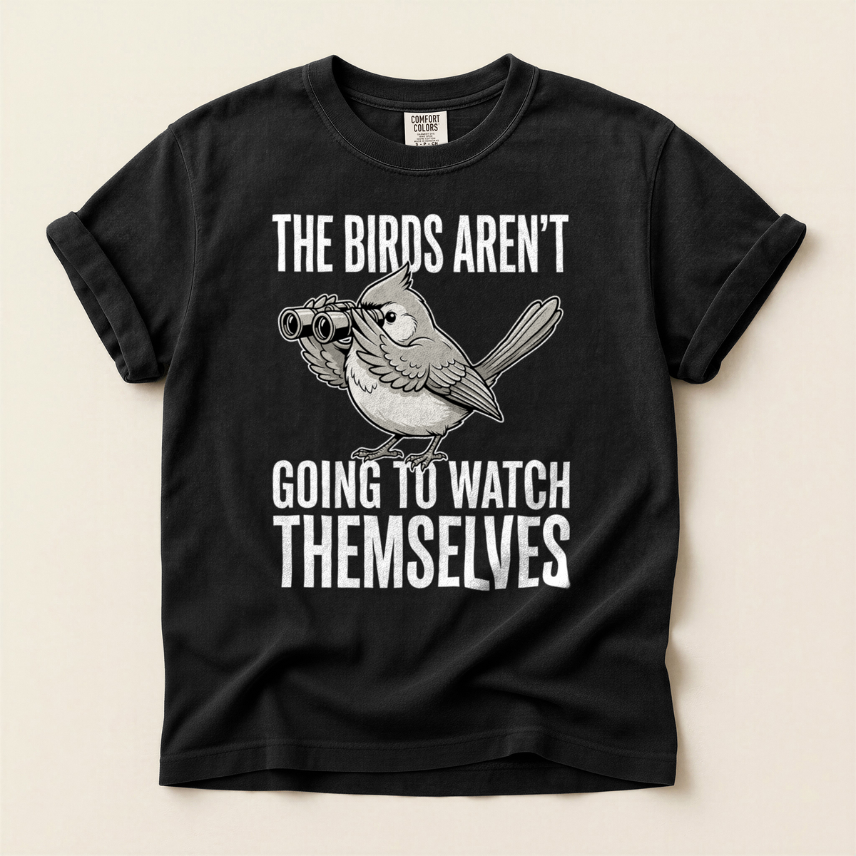 Birds Watch Themselves - Black
