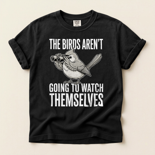 Birds Watch Themselves - Black