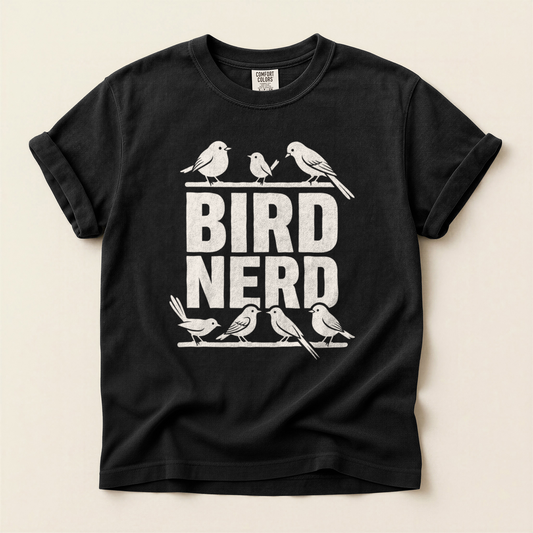 Bird Nerd Perch - Black