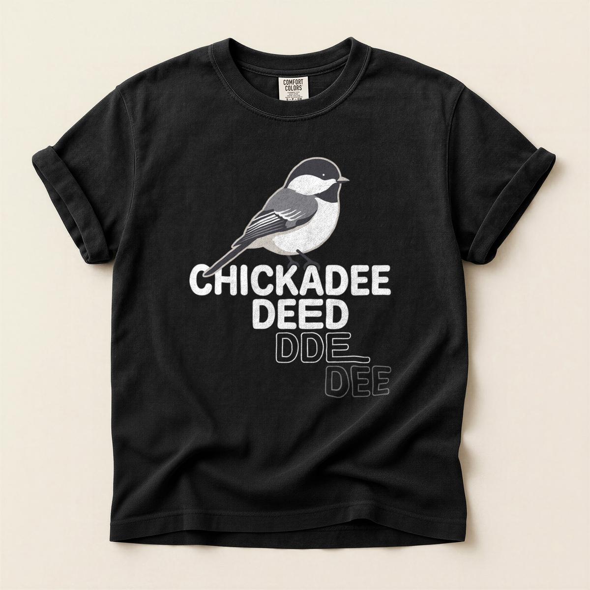 Chickadee Deed Dee - Black