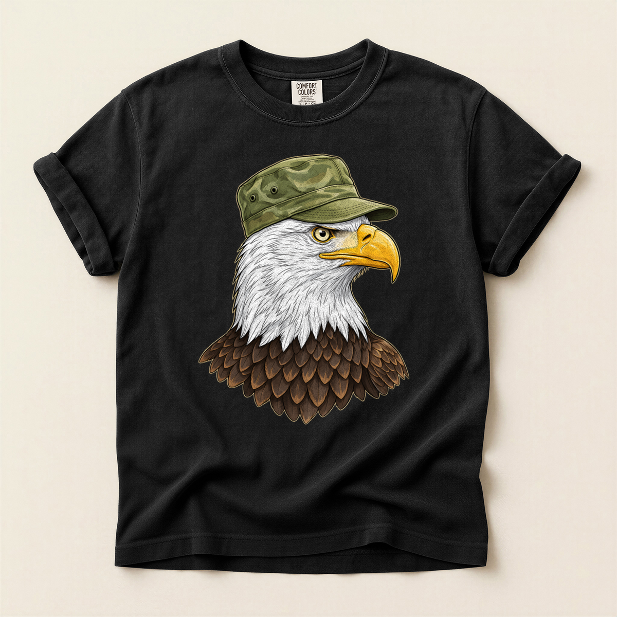 Eagle Army Cap - Black