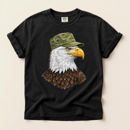 Eagle Army Cap - Black