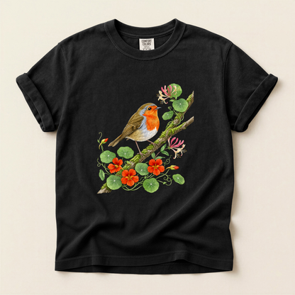 Robin Nasturtium Branch - Black