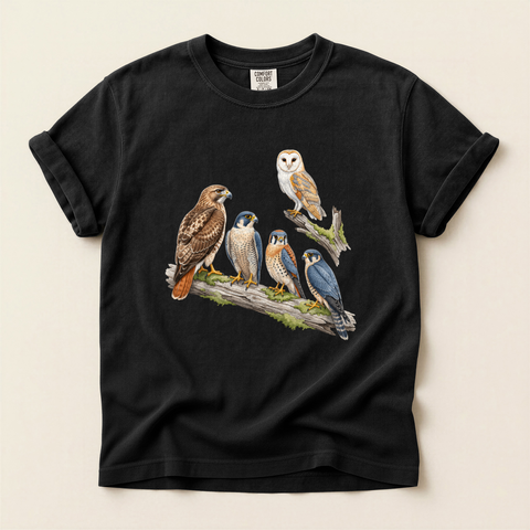 Raptor Perch Group T-Shirt