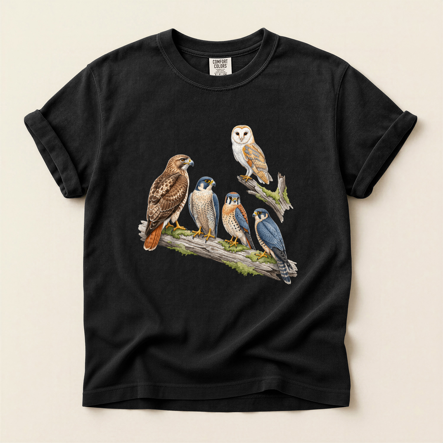 Raptor Perch Group T-Shirt