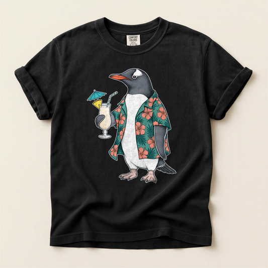Penguin Holiday Cocktail - Black