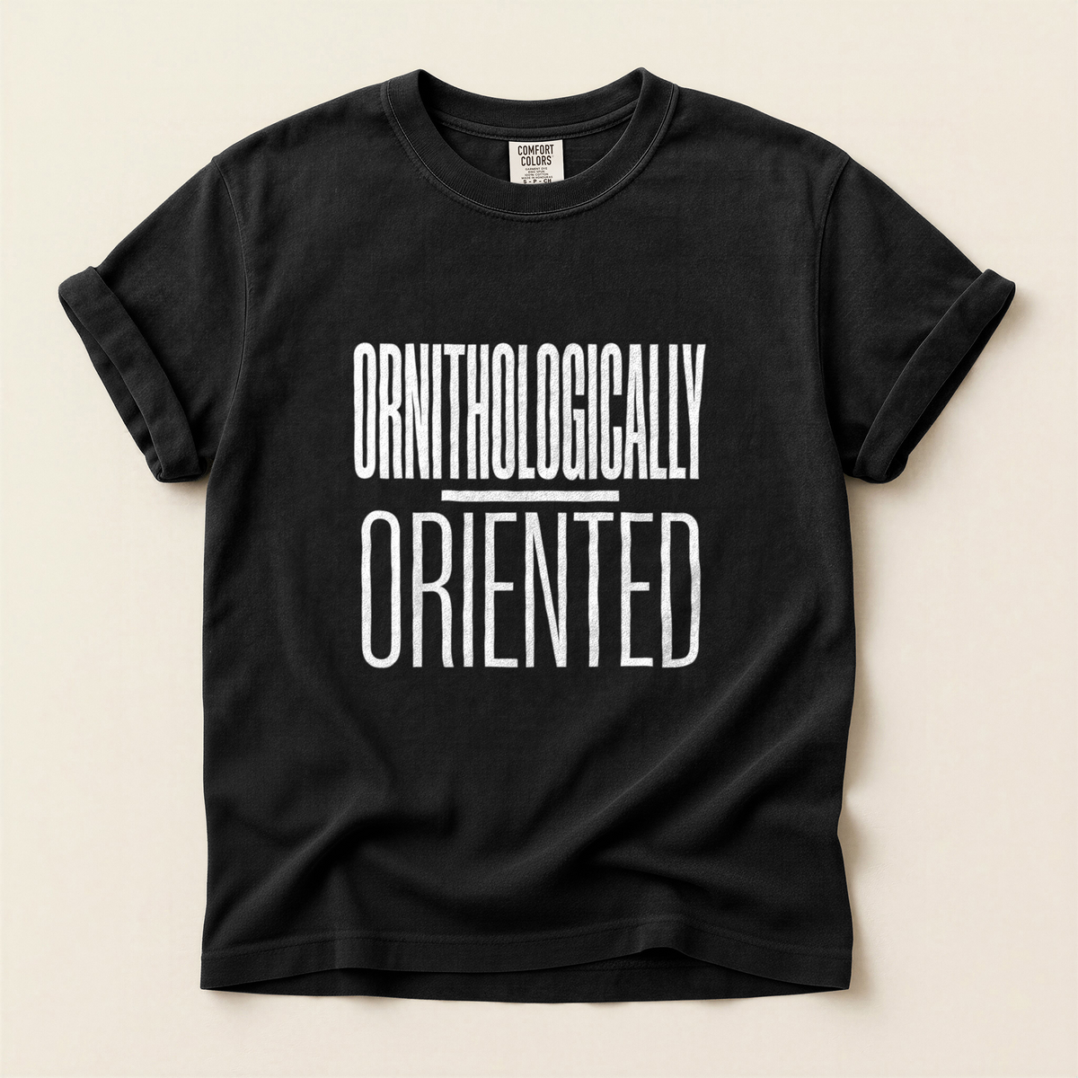 Ornithologically Oriented Birder - Black