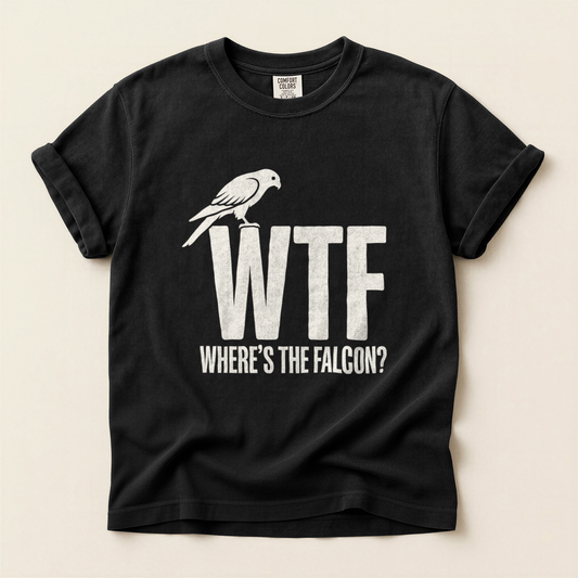 Wheres The Falcon - Black