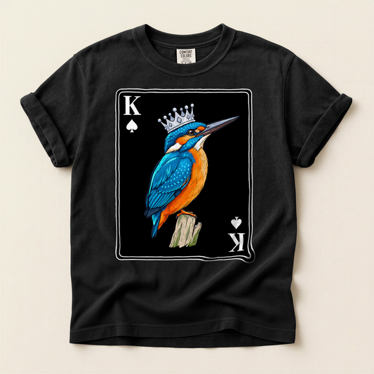 Kingfisher King Spades - Black