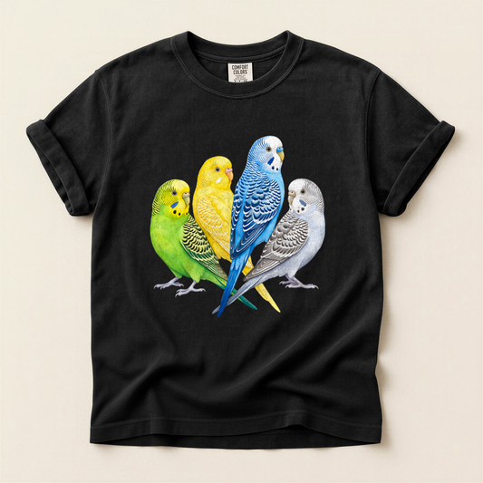 Budgie Colour Group - Black