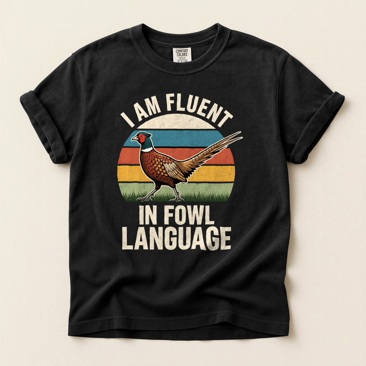 Fluent Fowl Language - Black