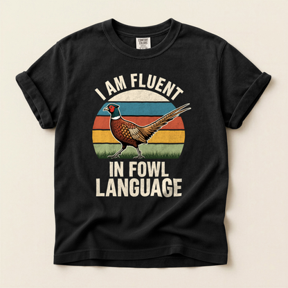 Fluent Fowl Language - Black