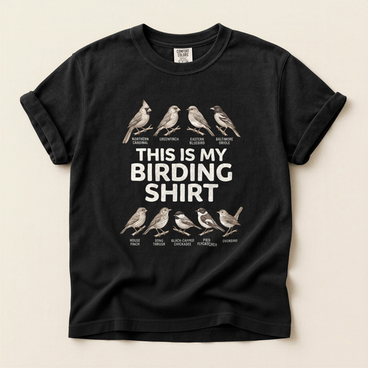 This Birding Shirt - Black
