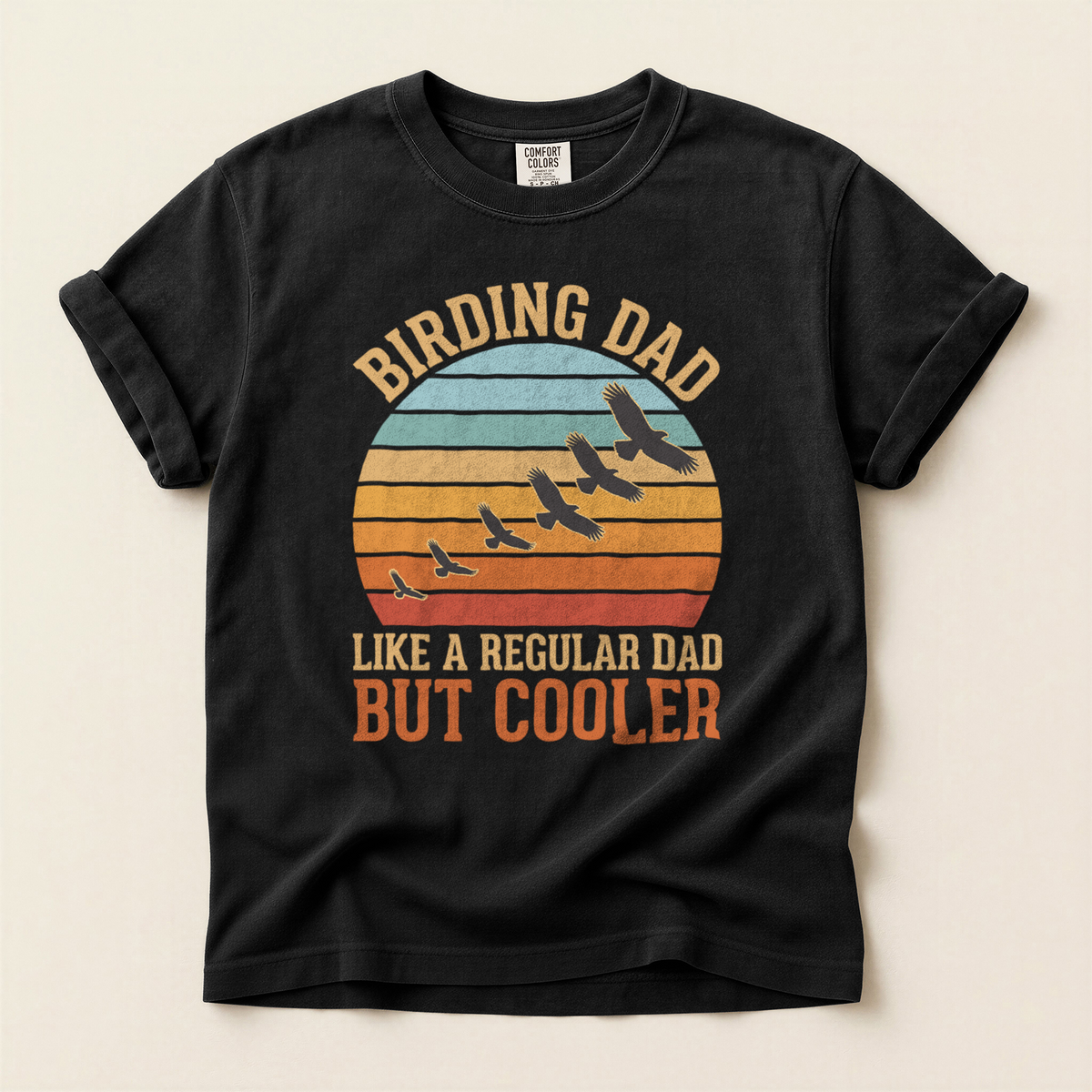 Birding Dad Cooler - Black