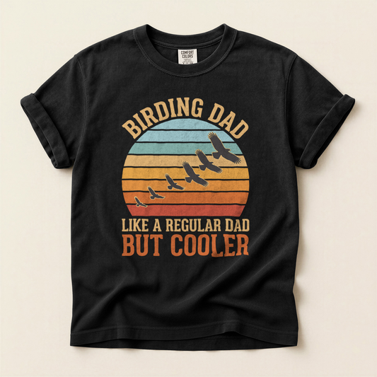 Birding Dad Cooler - Black