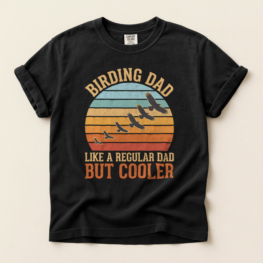 Birding Dad Cooler T-Shirt