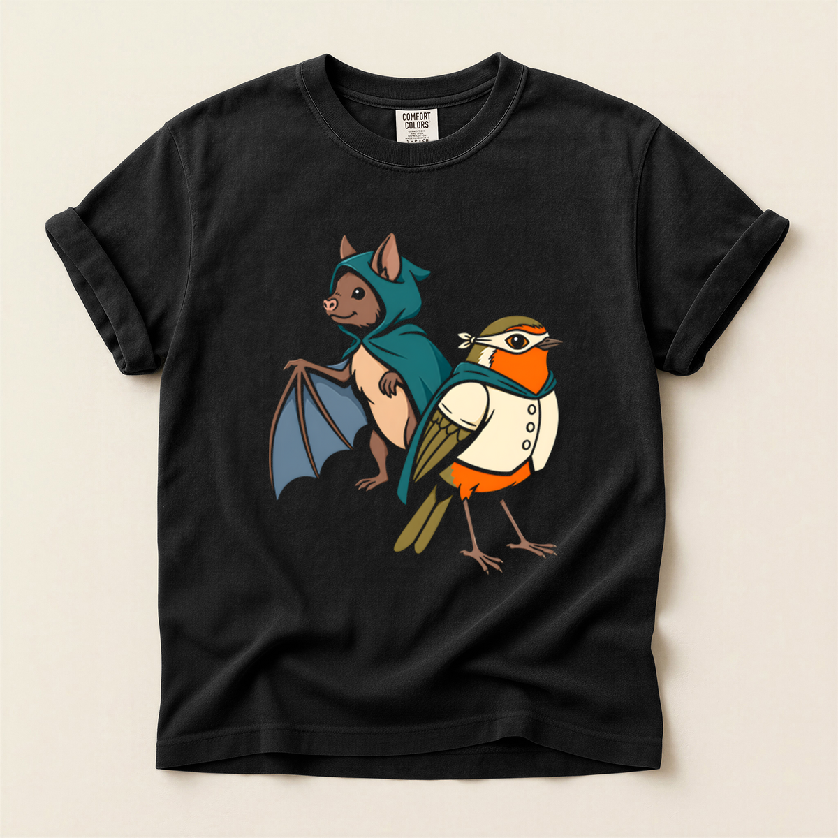 Flying Bat Robin - Black