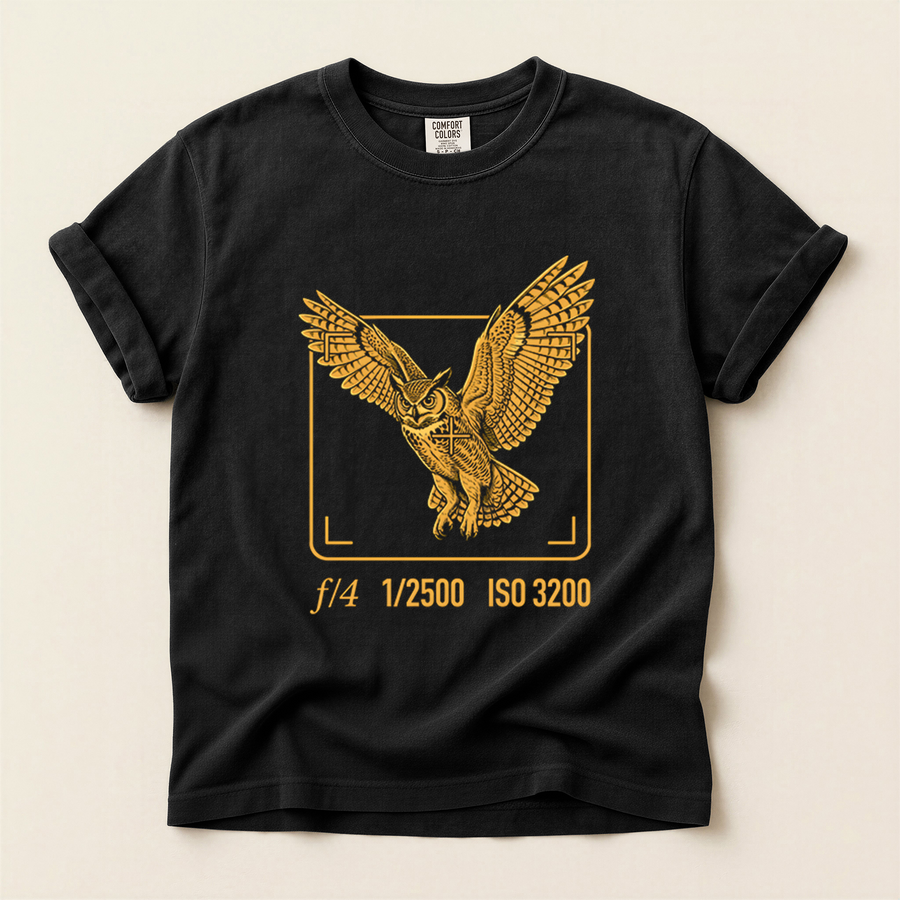 Hawk Camera Frame T-Shirt