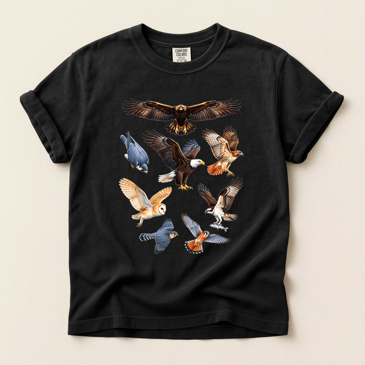 Raptors Of America - Black