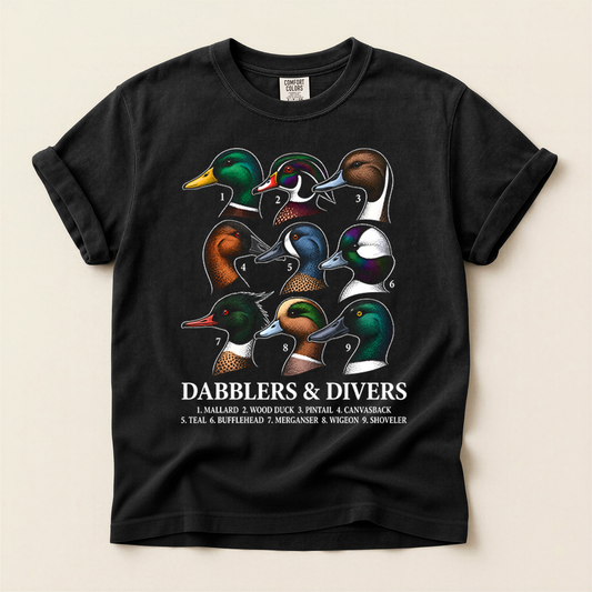 Dabblers And Divers - Black