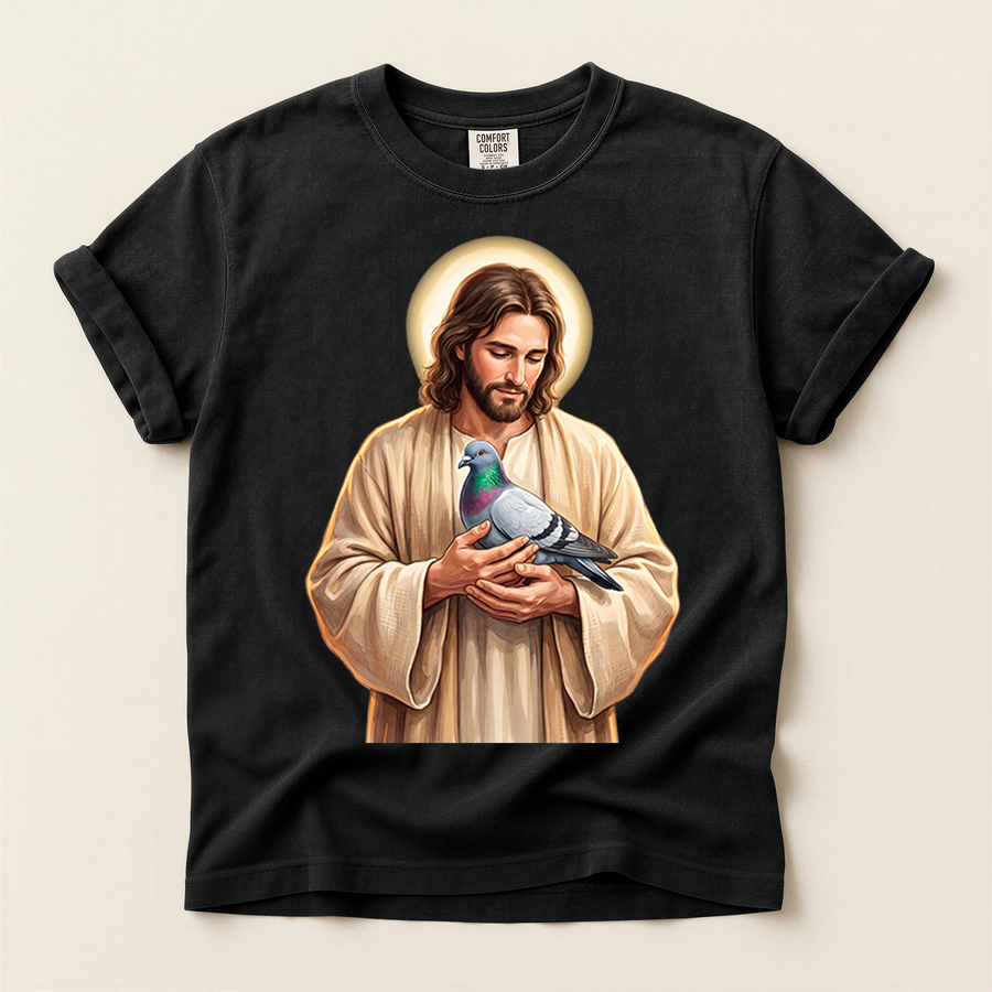 Holy Pigeon Blessing T-Shirt