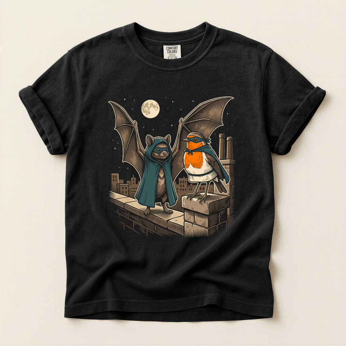 Moonlit City Pair - Black