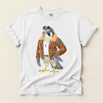 Falcon Bomber Jacket - White