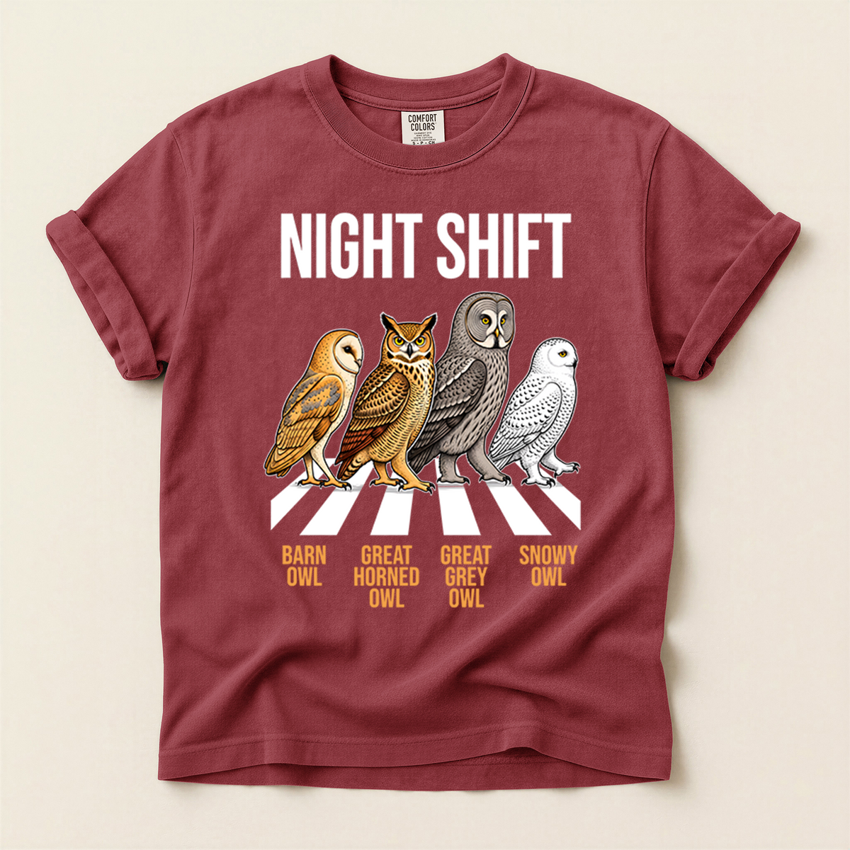 Owl Night Shift - Brick