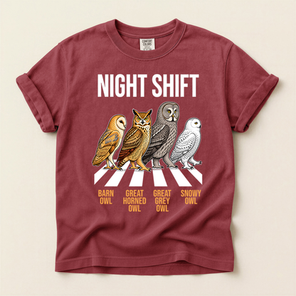 Owl Night Shift - Brick