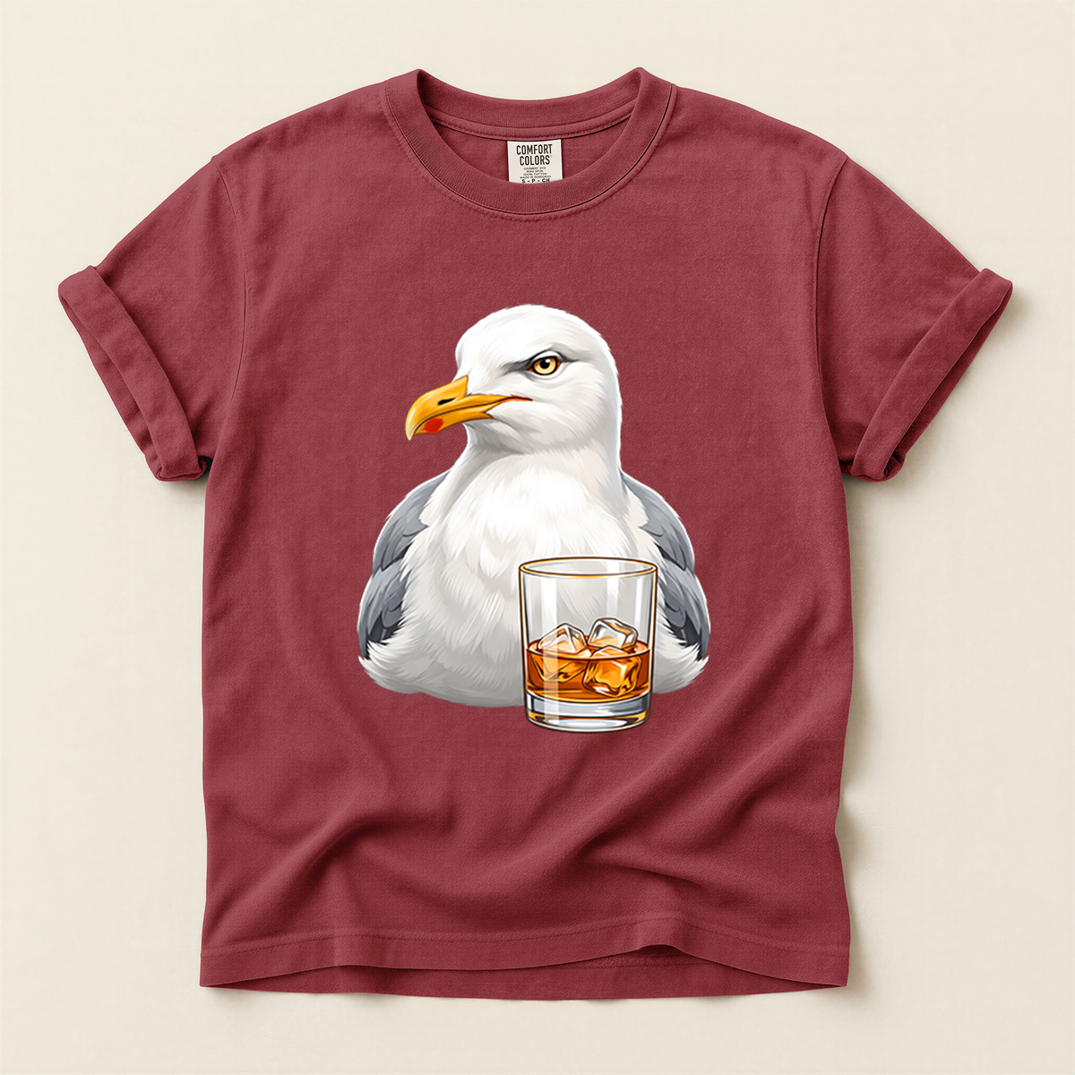 Seagull Whiskey Glass - Brick
