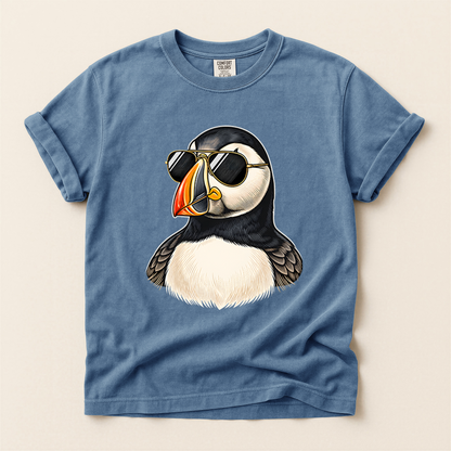 Puffin Wears Sunglasses - Blue Jean