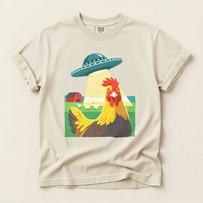 Chicken UFO Abduction - Ivory