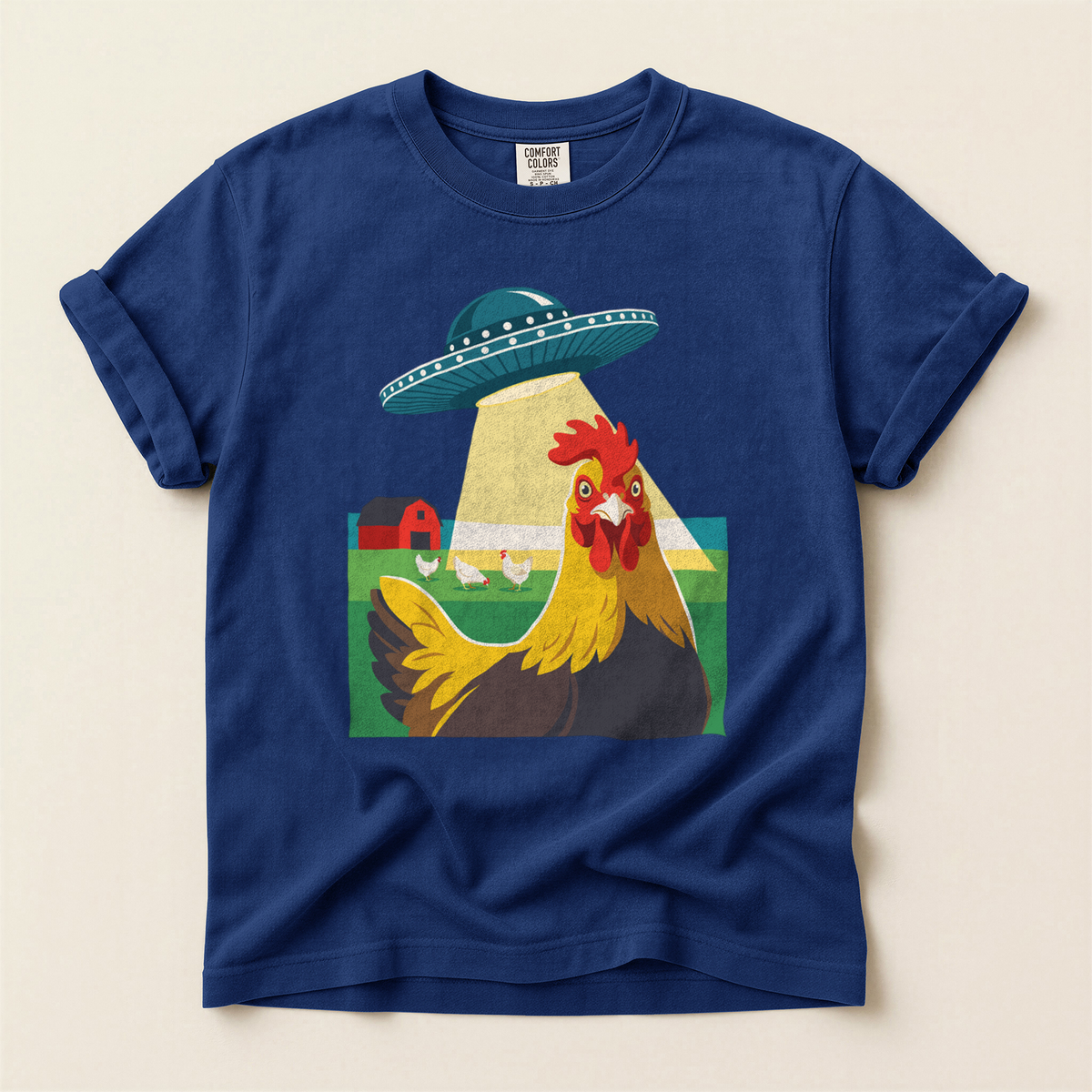 Chicken UFO Abduction - True Navy